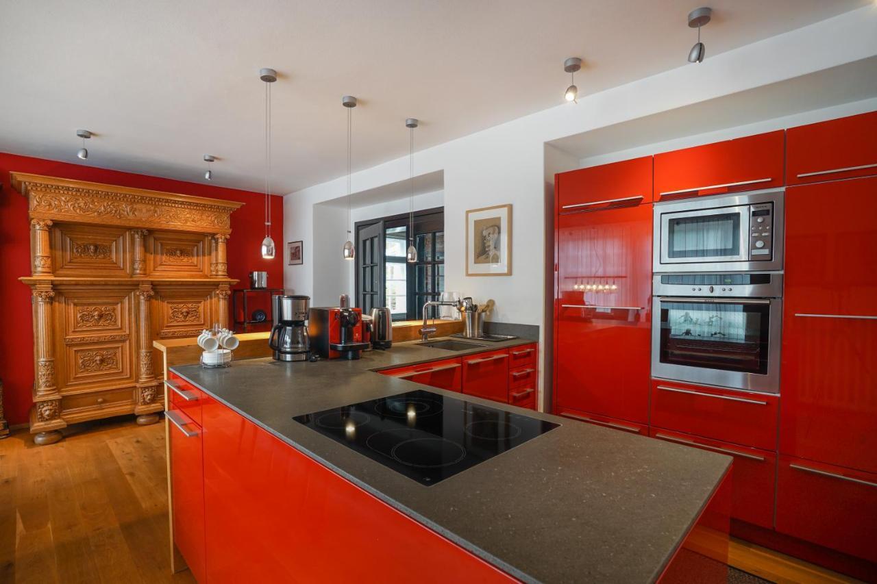 Haus Castell Apartment Oberstdorf Bagian luar foto